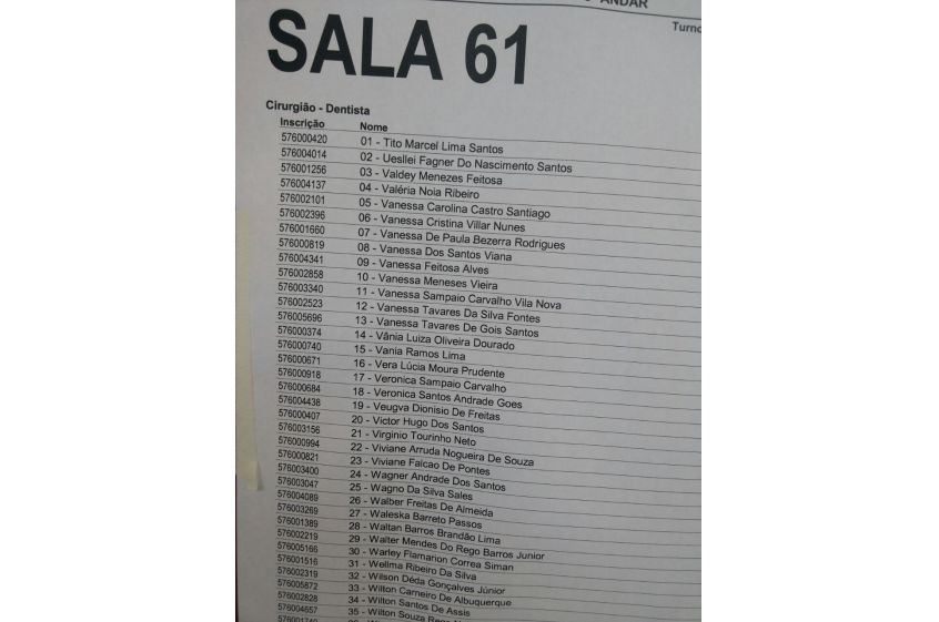 Registro fotográfico do concurso TCE 2015 Registro fotográfico do concurso TCE 2015