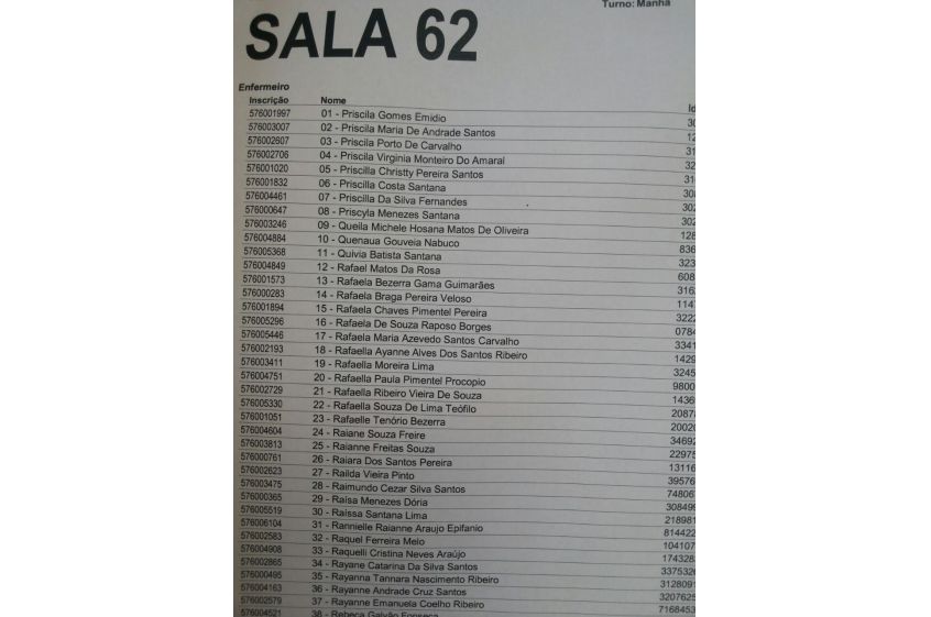 Registro fotográfico do concurso TCE 2015 Registro fotográfico do concurso TCE 2015