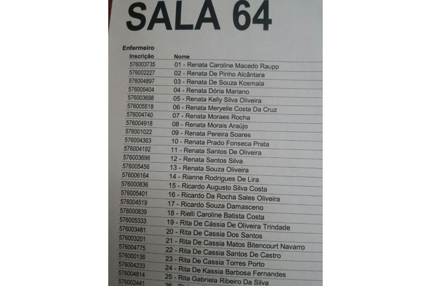 Registro fotográfico do concurso TCE 2015 Registro fotográfico do concurso TCE 2015