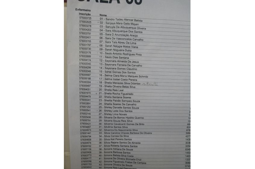 Registro fotográfico do concurso TCE 2015 Registro fotográfico do concurso TCE 2015