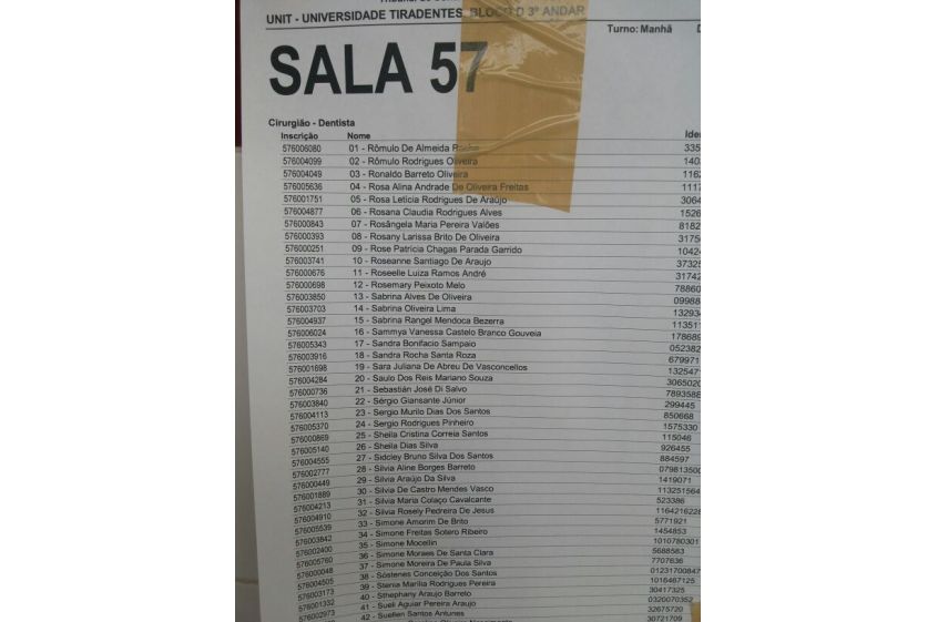 Registro fotográfico do concurso TCE 2015 Registro fotográfico do concurso TCE 2015