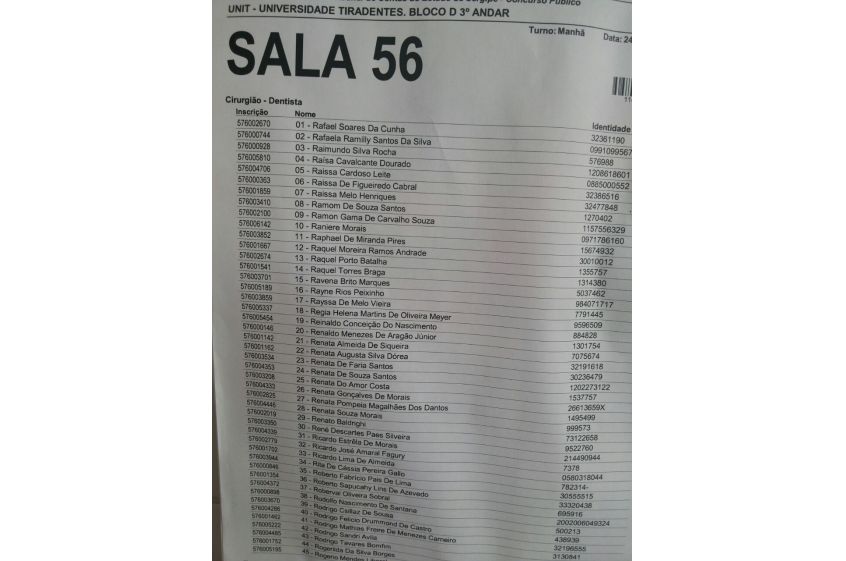 Registro fotográfico do concurso TCE 2015 Registro fotográfico do concurso TCE 2015