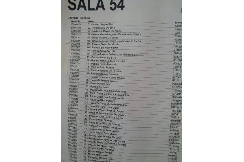 Registro fotográfico do concurso TCE 2015 Registro fotográfico do concurso TCE 2015