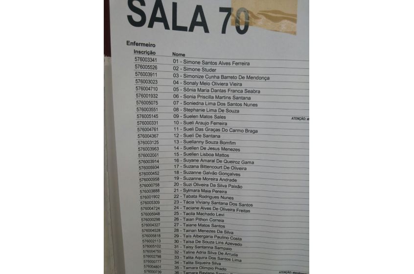 Registro fotográfico do concurso TCE 2015 Registro fotográfico do concurso TCE 2015