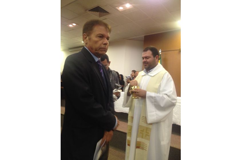 Celebração da Missa de Páscoa e dia das mães no TCE/SE Celebração da Missa de Páscoa e dia das mães no TCE/SE